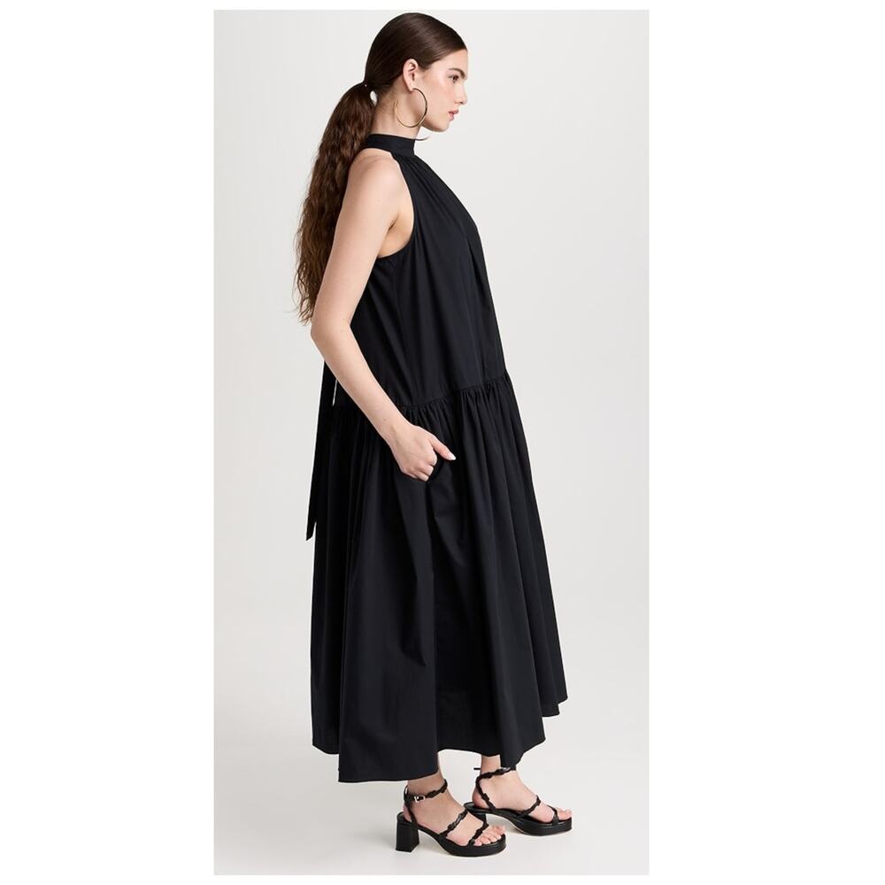 STAUD Midi Marlowe Dress Size XS - Picture 3 of 12